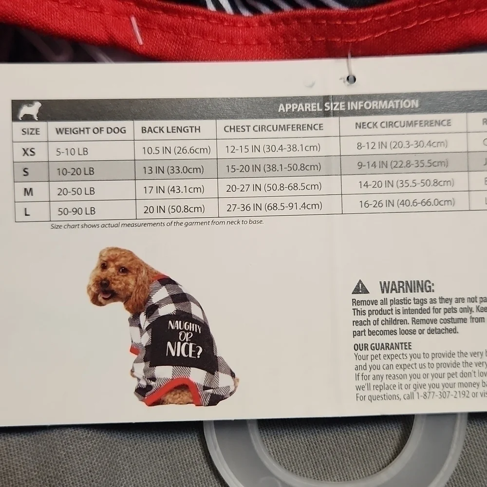 Nwt Pet pajamas sz. Small